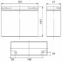 Lithium Battery LiFePO4 (12V/20Ah)